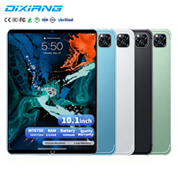 Tablet PC DIXIANG OEM ODM de 10.1 Pulgadas, MT6750 Octa Core, Multicolor, 4GB 64GB, Android, para Venta al Por Mayor y Regalos Empresariales