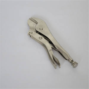 Pince à sertir en acier au chrome-vanadium 7 pouces à mâchoires lisses, qualité industrielle, outil de réparation de réfrigérateurs - Product Image 1