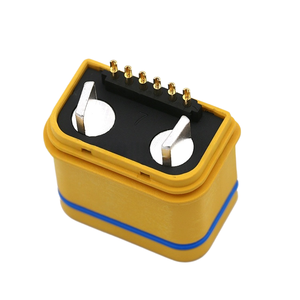 Connecteur étanche Amass AS300E soudé par ultrasons 150A, cuivre plaqué argent avec 2+6 broches de signal pour applications automobiles RC haute puissance - Product Image 2