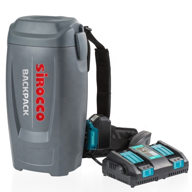 Cordless Dry Backpack Vacuum with Battery for Outdoor Use | for Hotels RVs Cars & Garage Cleaning