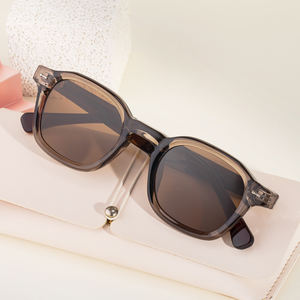 Lunettes de soleil carrées souples Partagas, style rétro décontracté, avec logo personnalisé, monture PC, protection UV400, pour femmes et hommes - Product Image 3