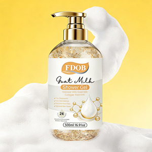 <span class=keywords><strong>Gel</strong></span> de Ducha de Leche de Cabra con Niacinamida, Humectante Nutritivo y Blanqueador para Todo Tipo de Piel - Product Image 4