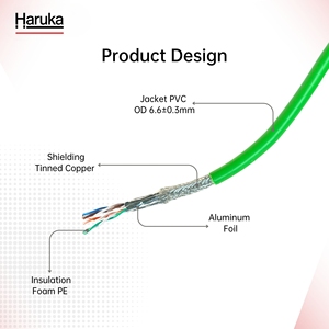 Vente chaude catégorie 6A Rj45 Ethernet réseau cordon de raccordement bon <span class=keywords><strong>prix</strong></span> 1M 2M 3M 5M 10M 20M câbles de Communication - Product Image 3