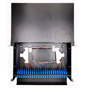 19 'rack gắn 1U SC LC Adapter sợi quang phân phối khung <span class=keywords><strong>ODF</strong></span> 24 48 96 144 sợi quang Hộp thiết bị đầu cuối rắn <span class=keywords><strong>ODF</strong></span> - Product Image 2