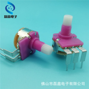 โพเทนชิโอมิเตอร์แบบหมุน 149 B1K B100K B500K พร้อมสวิตช์ปรับค่าแบบลูกบิด - Product Image 2