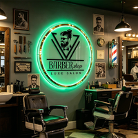Letrero Luminoso LED Personalizado de Acero Inoxidable con Grabado 3D, Tiras LED, Alimentación CC, Color y Tamaño Personalizables, Montaje en Pared para Publicidad en Centros Comerciales y Parques