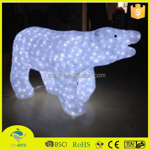 Nuevo Tipo de buena calidad Oso polar Navidad Led Acrílico Animales - Product Image 1