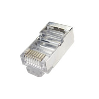 Connecteur RJ45 plaqué or traversant, boîtier PC Cat6, indice de protection IP67, prise réseau en cuivre sans oxygène