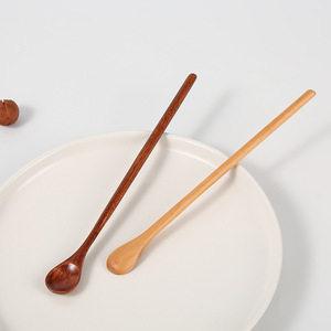 Cucharas de Matcha de Madera con Logotipo Personalizado al por Mayor, Cucharas de Té de Mango Largo para Preparación de Matcha, Cucharas de Matcha Hechas a Mano - Product Image 2