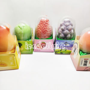도매 아이스디라이트 고품질 우유 원료 아이스크림 초콜릿 복숭아 맛 박스 75g 12개입 바로 먹을 수 있는 18개월 유통기한 - Product Image 2
