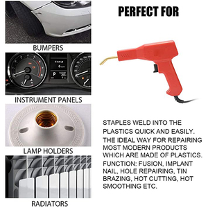 Soudeuse plastique Outils de garage Machine de réparation plastique PVC Réparation pare-chocs voiture Agrafeuse à chaud pratique - Product Image 3