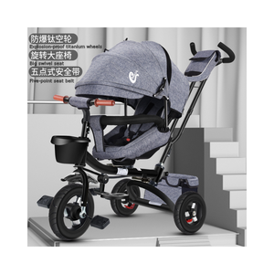 Cochecito multiusos de fábrica <span class=keywords><strong>para</strong></span> niños de 1 a 6 años, carrito de tres ruedas <span class=keywords><strong>para</strong></span> niños con bicicleta grande giratoria plegable de 3 ruedas <span class=keywords><strong>para</strong></span> niños - Product Image 1