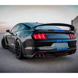 Becquet de coffre en carbone pour Ford <span class=keywords><strong>Mustang</strong></span> GT350, aileron arrière en fibre de carbone, accessoires automobiles, pièces de voiture, ailerons arrière - Product Image 6