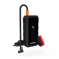 Démarreur de voiture d'urgence 4-en-1 2025 3000A avec compresseur d'air, aspirateur et souffleur intégrés, 20000mAh, compatible 12V/24V