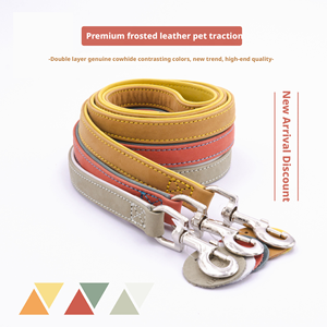 <span class=keywords><strong>Laisse</strong></span> <span class=keywords><strong>pour</strong></span> animaux de compagnie en <span class=keywords><strong>cuir</strong></span> mat de couleur contrastée classique et luxueuse <span class=keywords><strong>pour</strong></span> chats et chiens - <span class=keywords><strong>Laisse</strong></span> <span class=keywords><strong>pour</strong></span> <span class=keywords><strong>chien</strong></span> en <span class=keywords><strong>cuir</strong></span> mat de couleur unie - Product Image 1
