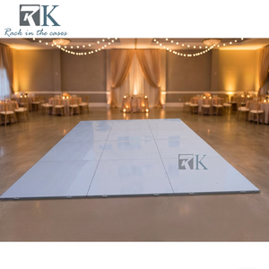 High Glossy White Dance Floor Square & Round Floor for Wedding Decors - Product Image 2