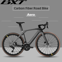 Vélo de Route BXT Entièrement en Fibre de Carbone pour une Conduite Rapide et Efficace Di2 2*12 Vitesses Léger T47 T800 Vélo de Route à Disque en Fibre de Carbone