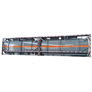 Contenedor Cisterna de Acero Inoxidable ISO de 20FT 40FT para Transporte de Productos Químicos, Ácidos, Sodas y Álcalis - Product Image 1