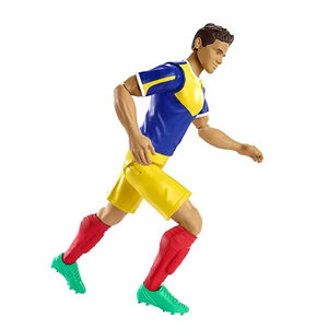 Kunden spezifische Größe PVC Fußballspieler Action figur Spielzeug Fußballspieler Spielzeug - Product Image 4