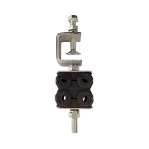 Hot Selling Item Double Type Feeder Cable Clamp 3/8",1/2",7/8",1-1/4",1-5/8" OEM Power and Fiber Optic Feeder Cable Clamp Hot Se - Product Image 2