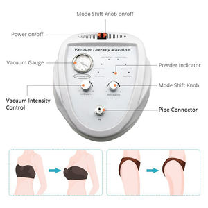 बहुक्रियाशील 0-75cmhg क्यूपिंग कप थेरेपी मशीन 6 मोड समायोज्य सक्शन वैक्यूम मशीन 30 कप 3 पंप के साथ - Product Image 5