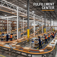 Constructor de Almacenes de Acero para Entrega de Última Milla con Estructura de Acero de Estilo Moderno, Proyecto EPC en Ecuador