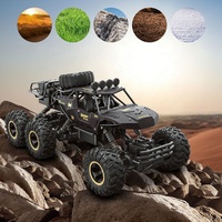 Véhicule tout-terrain télécommandé rechargeable en alliage 4x4, véhicule électrique tout-terrain, camions monstres, jouets pour enfants en métal