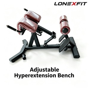 Chaise romaine professionnelle robuste à hyperextension à <span class=keywords><strong>45</strong></span> degrés, banc d'extension dorsale réglable - Product Image 1