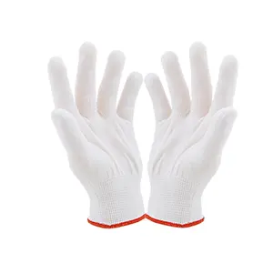 GN1004 Gardening Floral Flower Print Woman Lady Hand Gloves PU Coating Nitrile Coated Nylon Seamless Work Gloves