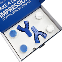 Kit de matériel d'empreinte de mastic dentaire de matériel de dents de silicone pour l'impression de dents faite sur commande