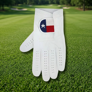 Poignées de golf antidérapantes en cuir véritable extensible unisexe, gants de sport professionnels durables avec fermeture à bouton - Product Image 1