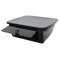 Boîte électronique universelle T-Top noire SB200 pince sur console centrale aérienne Boat Marine Storage par Raider stryker