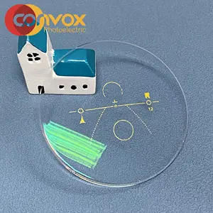 CONVOX Produsen Lensa Oftalmik Perusahaan Patungan Korea 1.56 Lensa Photochromic Progresif Optik untuk Lensa Kaca Mata