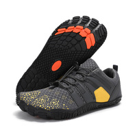 Chaussures de plage personnalisées à lacets, flexibles, ultra-légères, respirantes, durables, en tricot, pour la randonnée, avec soutien dorsal rembourré, unisexe, prêtes à être expédiées