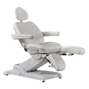 Precio barato silla eléctrica de Podología lujo moderno salón de belleza médico Spa tatuaje cama para Hospital