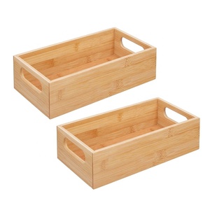 Organisateur de garde-manger en bois Boîtes de <span class=keywords><strong>rangement</strong></span> et caisses pour un stockage et une organisation efficaces - Product Image 1