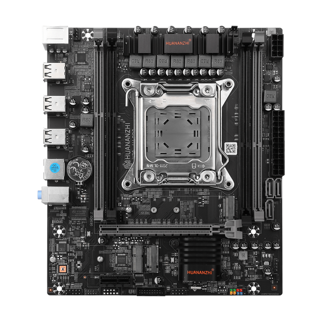 HUANANZHI X79-4M PRO M-ATX Motherboard LGA2011 Socket Dual Channel DDR3 M.2 NVMe PCIe3.0 SATA3.0 Desktop Mainboard
