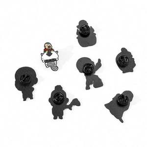 재고 빠른 배달 금속 마그네틱 배지 사용자 정의 로고 브로치 핀 사우디 아라비아 UAE 오만 바레인 국가의 날 옷깃 Pin-E42 - Product Image 2