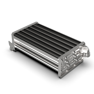 Petit échangeur <span class=keywords><strong>de</strong></span> chaleur à ailettes en cuivre sans enveloppe, pièce essentielle <span class=keywords><strong>pour</strong></span> la réfrigération et les refroidisseurs à échange thermique - Product Image 2