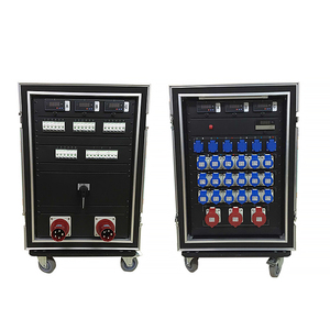24 cách Rack giai đoạn hộp phân phối điện 63A đầu vào 16amp kết nối 3 giai đoạn hộp phân phối điện - Product Image 6