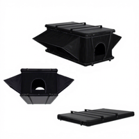 Tente de toit rigide à ouverture automatique, 2 personnes, 4 saisons, imperméable, pour SUV, camping tout-terrain, directement de l'usine