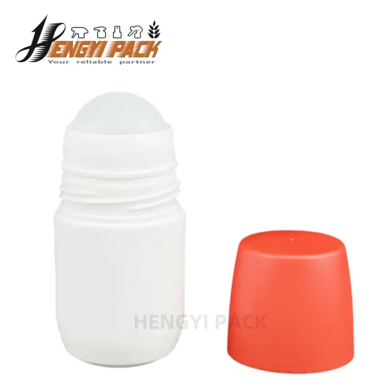 50 ml 75 ml 90 ml leerer stift-deodorant-rollflaschenbehälter 50 ml walzenbehälter großhandel kunststoffglas