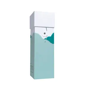 Embalaje de regalo de lujo personalizado ecológico, con cierre magnético cubierta abatible, camiseta de papel rígido de cartón, caja de regalo plegable