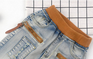 Vêtements de mode pour enfants de 4 à 13 ans, vêtements en denim classiques, pantalons longs, pantalon décontracté pour bébé garçon, jeans pour enfants, pantalon pour garçons - Product Image 4