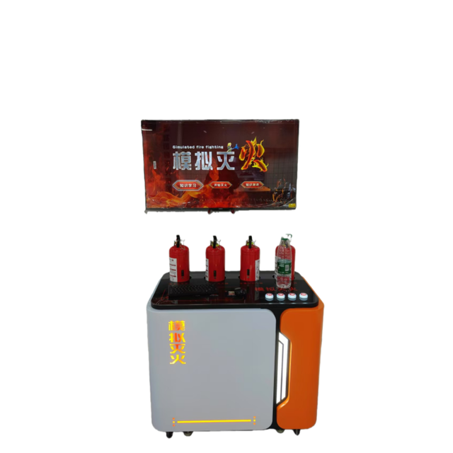 Indoor VR Fire Training Simulator Public Fire Safety Education System for Home Use PC & Metal Material & Theme Park Use