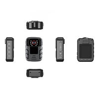 Caméra corporelle 1080P Full HD Vision nocturne 140° °   Enregistreur de poitrine grand angle étanche IP66 avec écran 2,0 pouces et stockage max. 256 Go