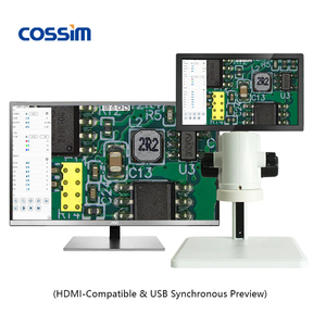Reparación de teléfonos 3D, pantalla LCD USB electrónica, vídeo <span class=keywords><strong>Digital</strong></span>, microscopio estéreo, software de medición integrado, cámara e iluminador LED - Product Image 4