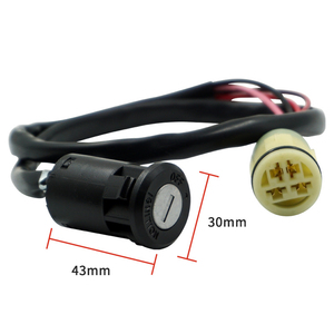 Interruptor de Encendido con Llave para <span class=keywords><strong>Honda</strong></span> TRX450 TRX500 TRX350 ATV Quad, Pieza de Repuesto para Arranque Eléctrico 35100-HP5-670 - Product Image 3