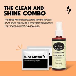 Spray Rénovateur pour Chaussures en Daim Marron Mistri avec 2 Lingettes Nettoyantes pour Chaussures – Restaure la Couleur des Daim et Nubuck Décolorés, Nettoie en Profondeur - Product Image 2
