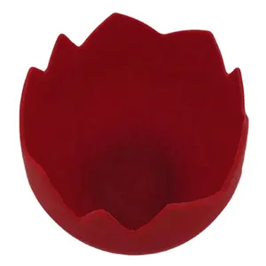 Lengan karet silikon tepi bunga warna-warni kualitas makanan tahan panas kustom untuk cangkir